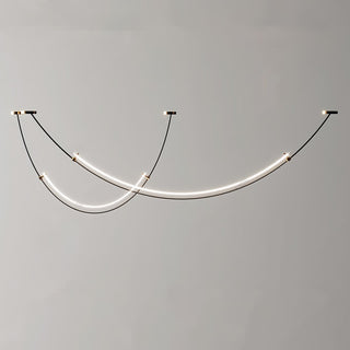 Zephira Suspension LED Courbée