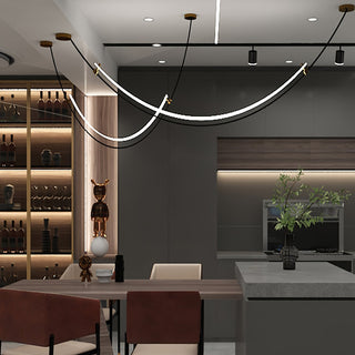 Zephira Suspension LED Courbée