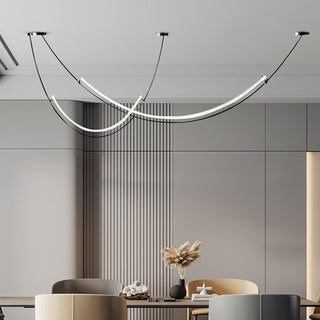 Zephira Suspension LED Courbée