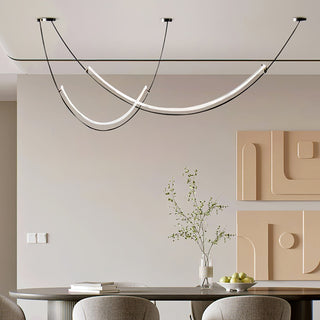 Zephira Suspension LED Courbée
