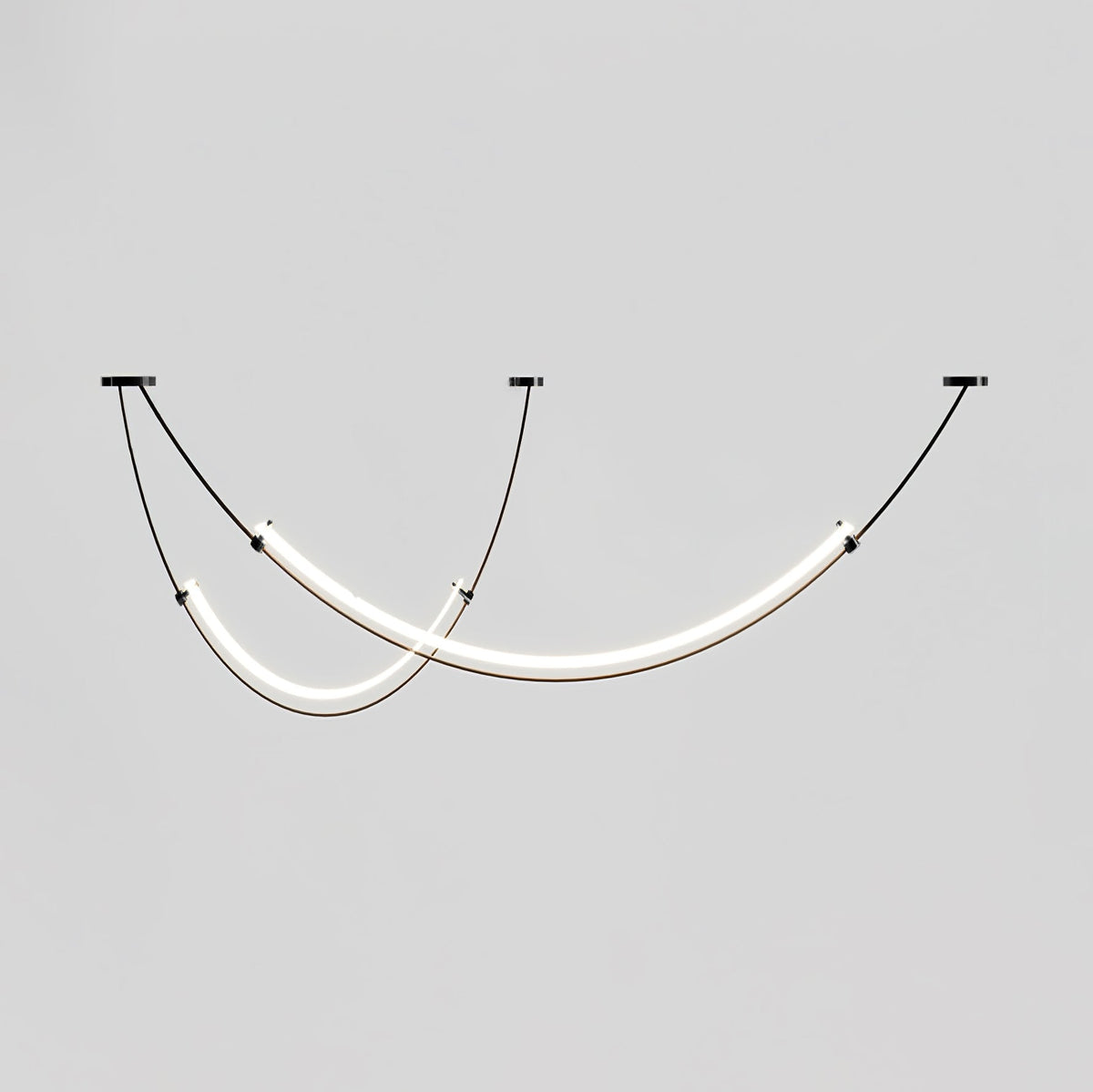 Zephira Suspension LED Courbée