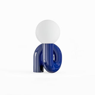 Soreeon Lampe de Table Forme N Ludique Tout Blanc