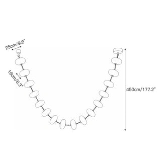Viraoena Lustre en albâtre