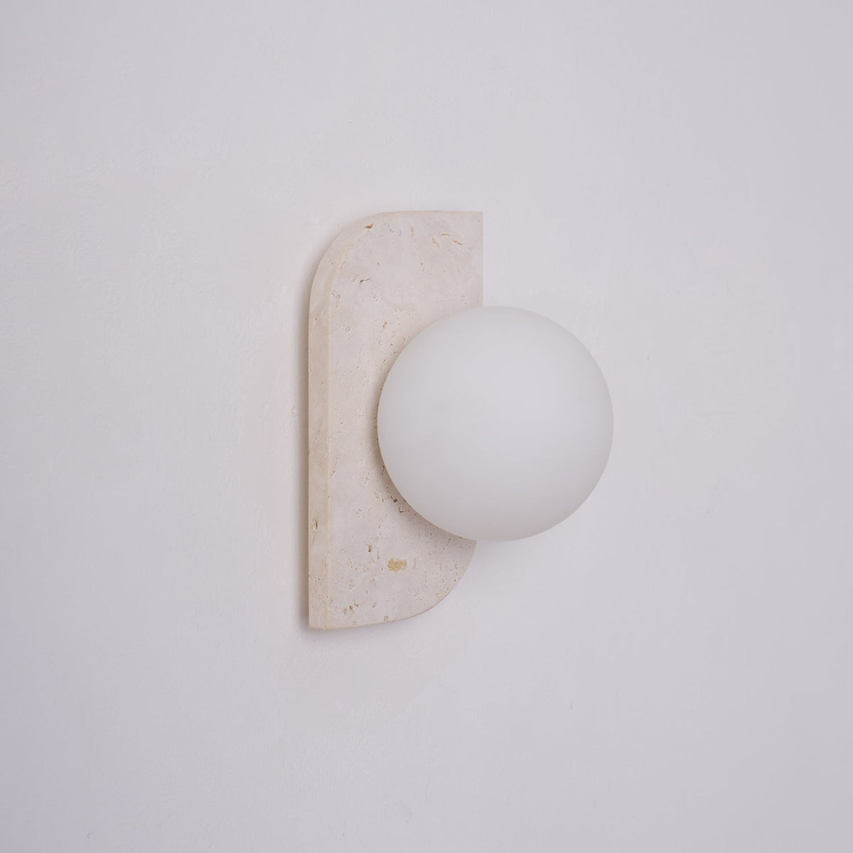Alsilis Applique Murale Minimaliste en Travertin