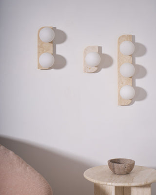 Alsilis Applique Murale Minimaliste en Travertin