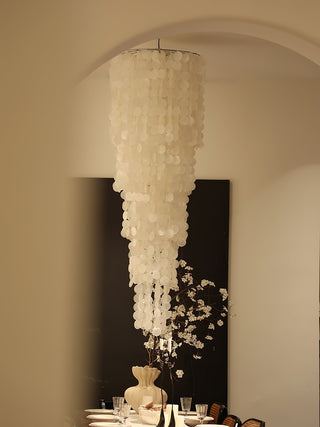 Eloryra Lustre en Verre en Cascade