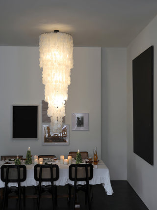Eloryra Lustre en Verre en Cascade