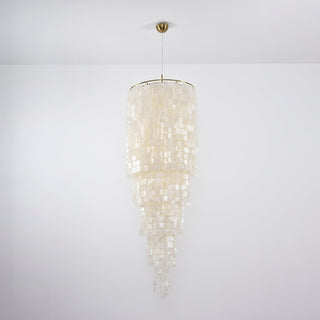 Eloryra Lustre en Verre en Cascade