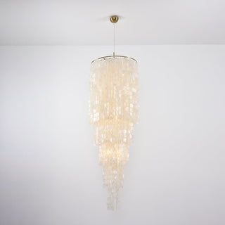 Eloryra Lustre en Verre en Cascade