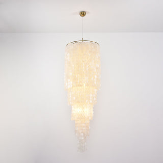 Eloryra Lustre en Verre en Cascade