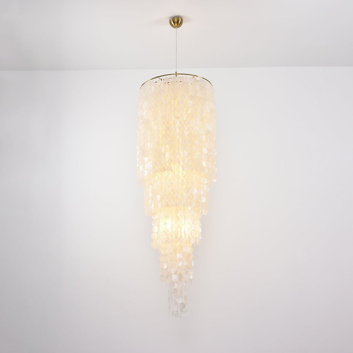 Caliana Lustre en Verre en Cascade