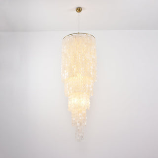 Eloryra Lustre en Verre en Cascade