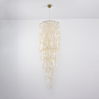 Eloryra Lustre en Verre en Cascade