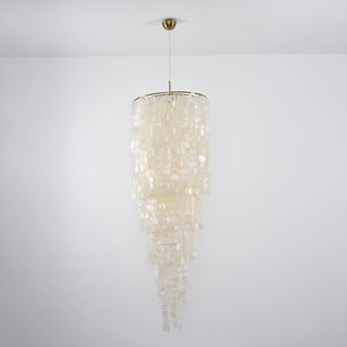 Eloryra Lustre en Verre en Cascade