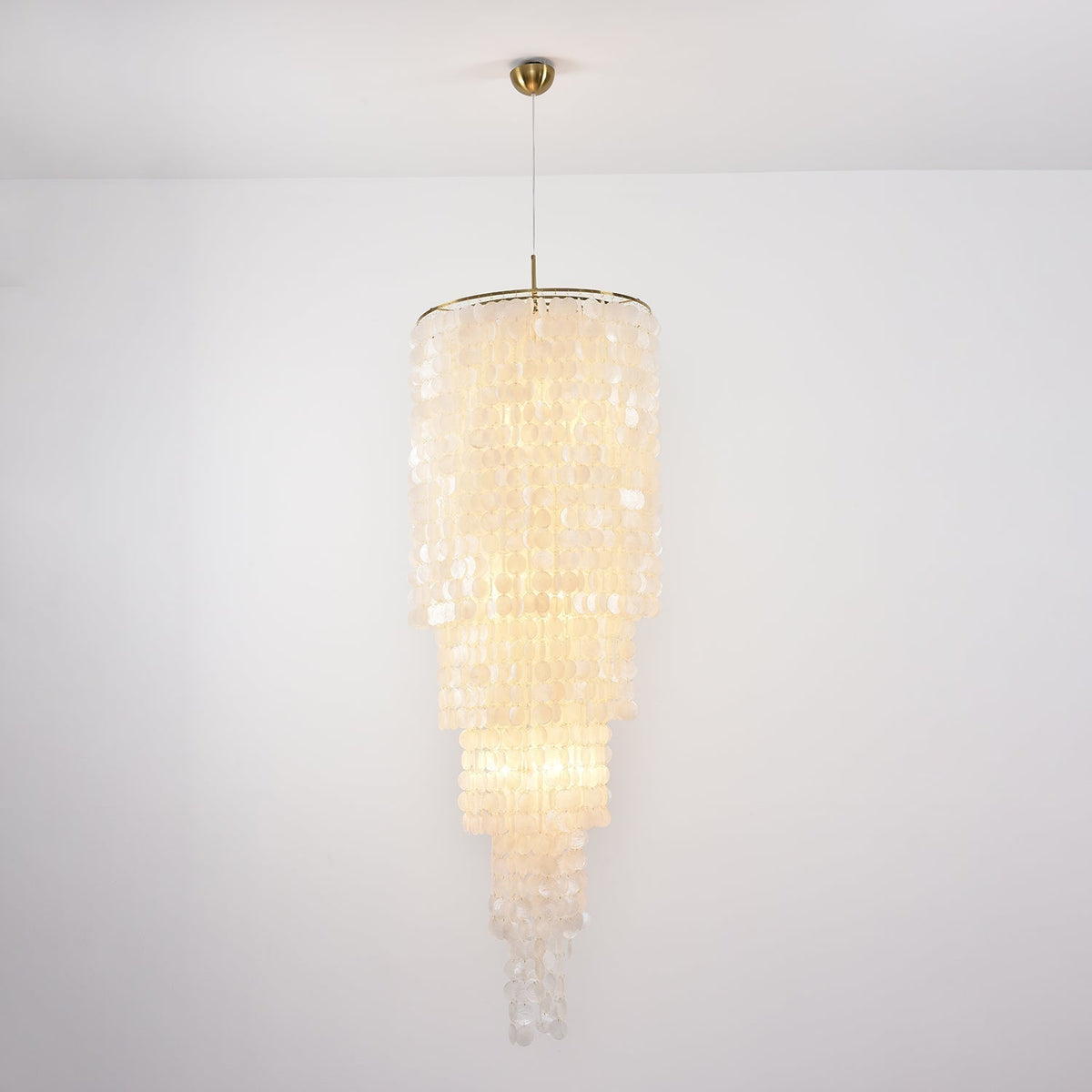 Caliana Lustre en Verre en Cascade