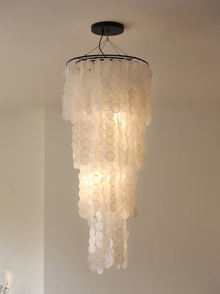 Eloryra Lustre en Verre en Cascade