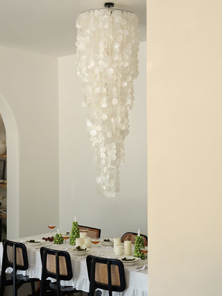 Eloryra Lustre en Verre en Cascade