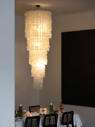 Eloryra Lustre en Verre en Cascade