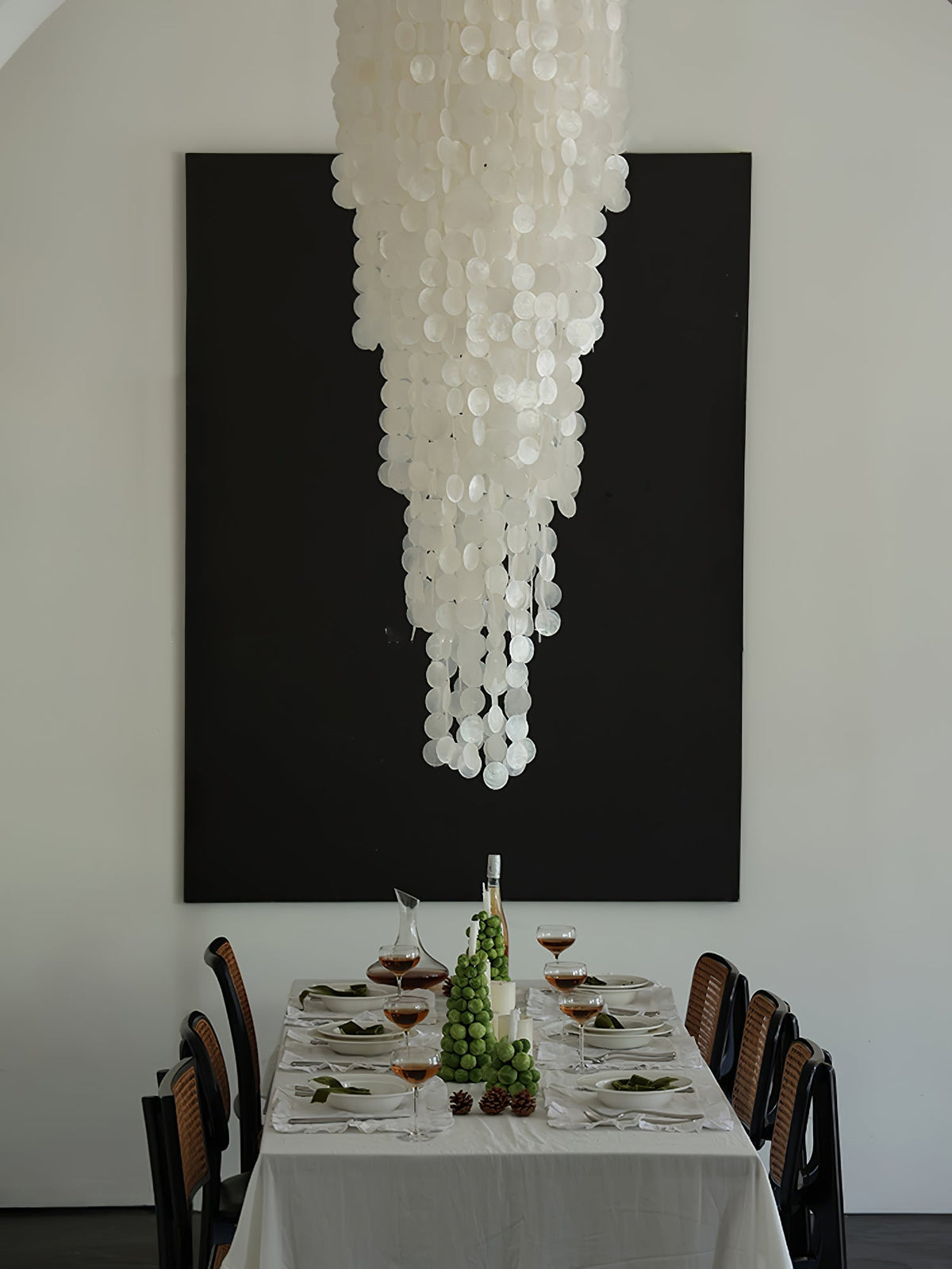 Caliana Lustre en Verre en Cascade