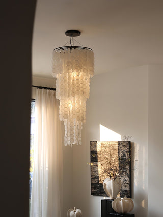 Eloryra Lustre en Verre en Cascade
