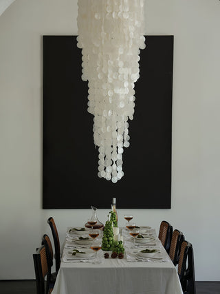 Eloryra Lustre en Verre en Cascade