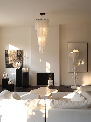 Eloryra Lustre en Verre en Cascade