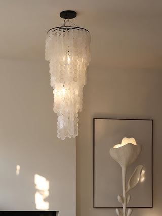 Eloryra Lustre en Verre en Cascade