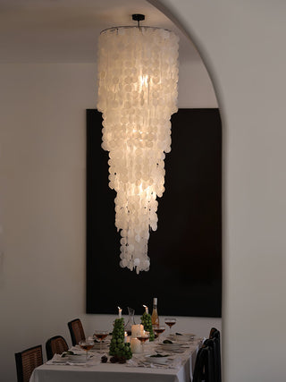 Eloryra Lustre en Verre en Cascade