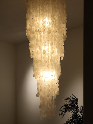 Eloryra Lustre en Verre en Cascade