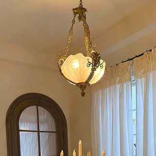 Nerina Brass Chandelier-Neutral Decor