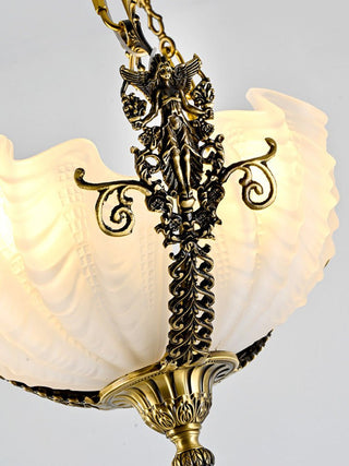 Nerina Brass Chandelier-Neutral Decor