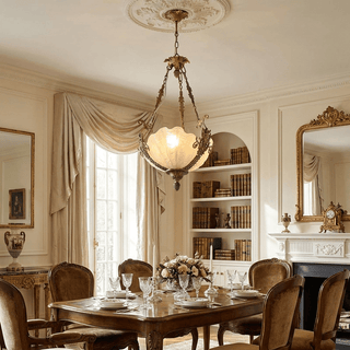Nerina Brass Chandelier-Neutral Decor