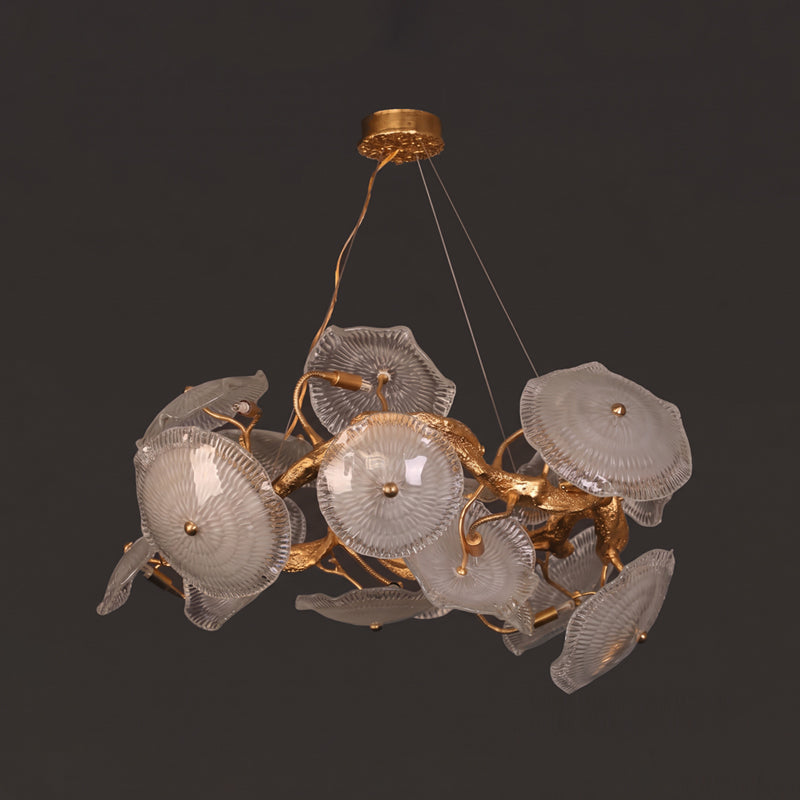 Avenhurst Lustre Lotus En Verre – vue 15