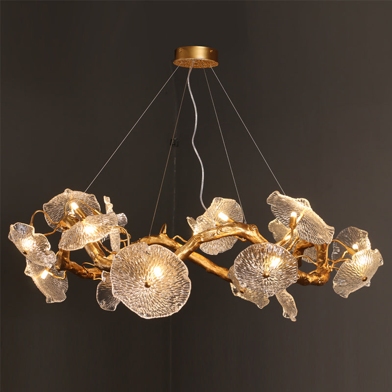 Avenhurst Lustre Lotus En Verre