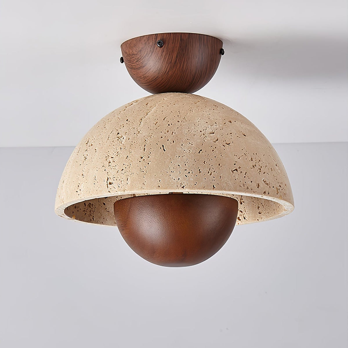 Cadorisra Travertin Plafonnier Lumière