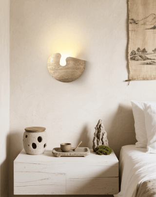 Pearl Applique Murale en Pierre