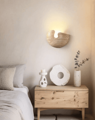Pearl Applique Murale en Pierre