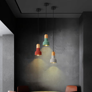 Trio Suspension Rustique en Bois