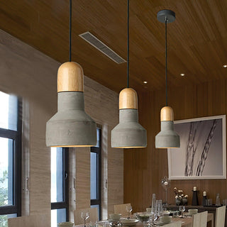Trio Suspension Rustique en Bois