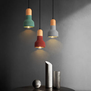 Trio Suspension Rustique en Bois