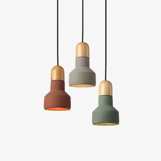 Trio Suspension Rustique en Bois