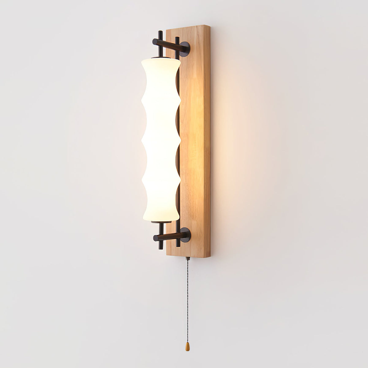View of the wall mounting plate for the Nesta sconce.