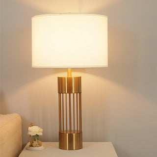 Mireira Lampe de Table en Tissu Moderne