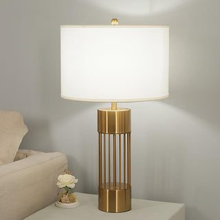 Mireira Lampe de Table en Tissu Moderne