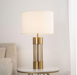 Mireira Lampe de Table en Tissu Moderne
