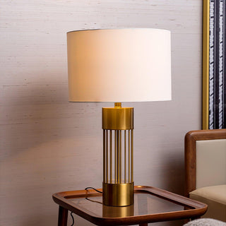 Mireira Lampe de Table en Tissu Moderne