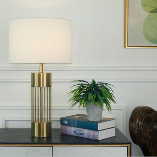 Mireira Lampe de Table en Tissu Moderne