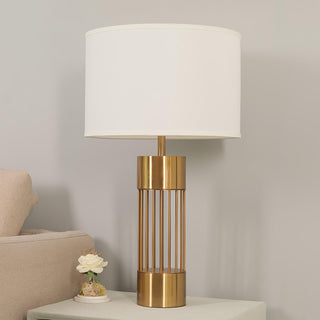 Mireira Lampe de Table en Tissu Moderne