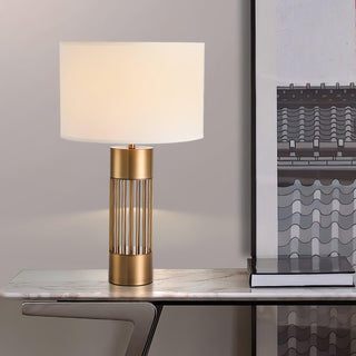 Mireira Lampe de Table en Tissu Moderne
