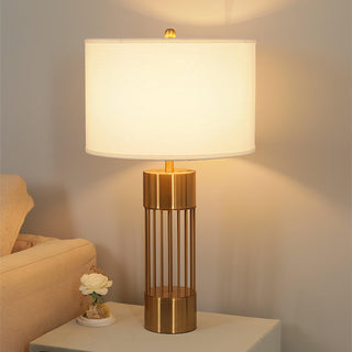 Mireira Lampe de Table en Tissu Moderne